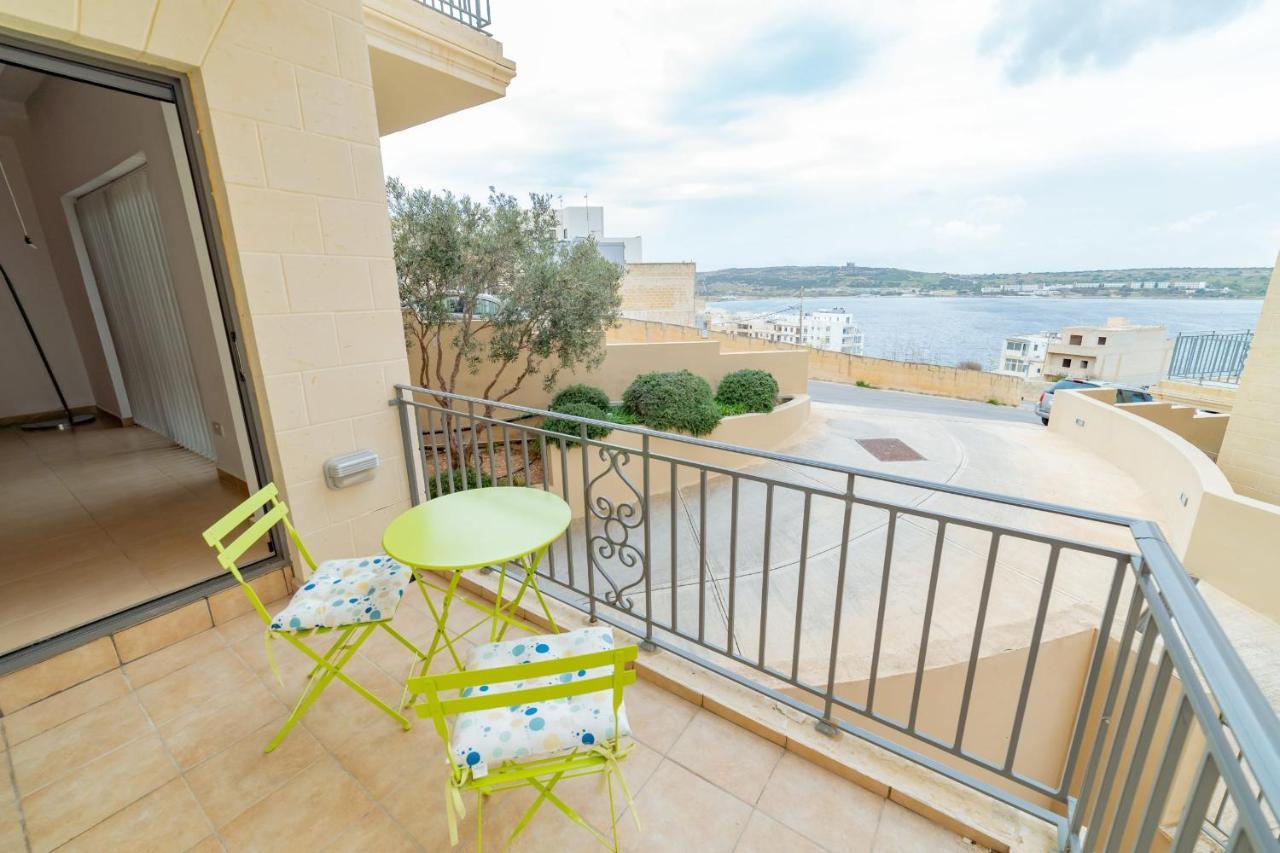 Luxury Seaview & Pool-Hosted By Sweetstay Mellieħa Exterior foto